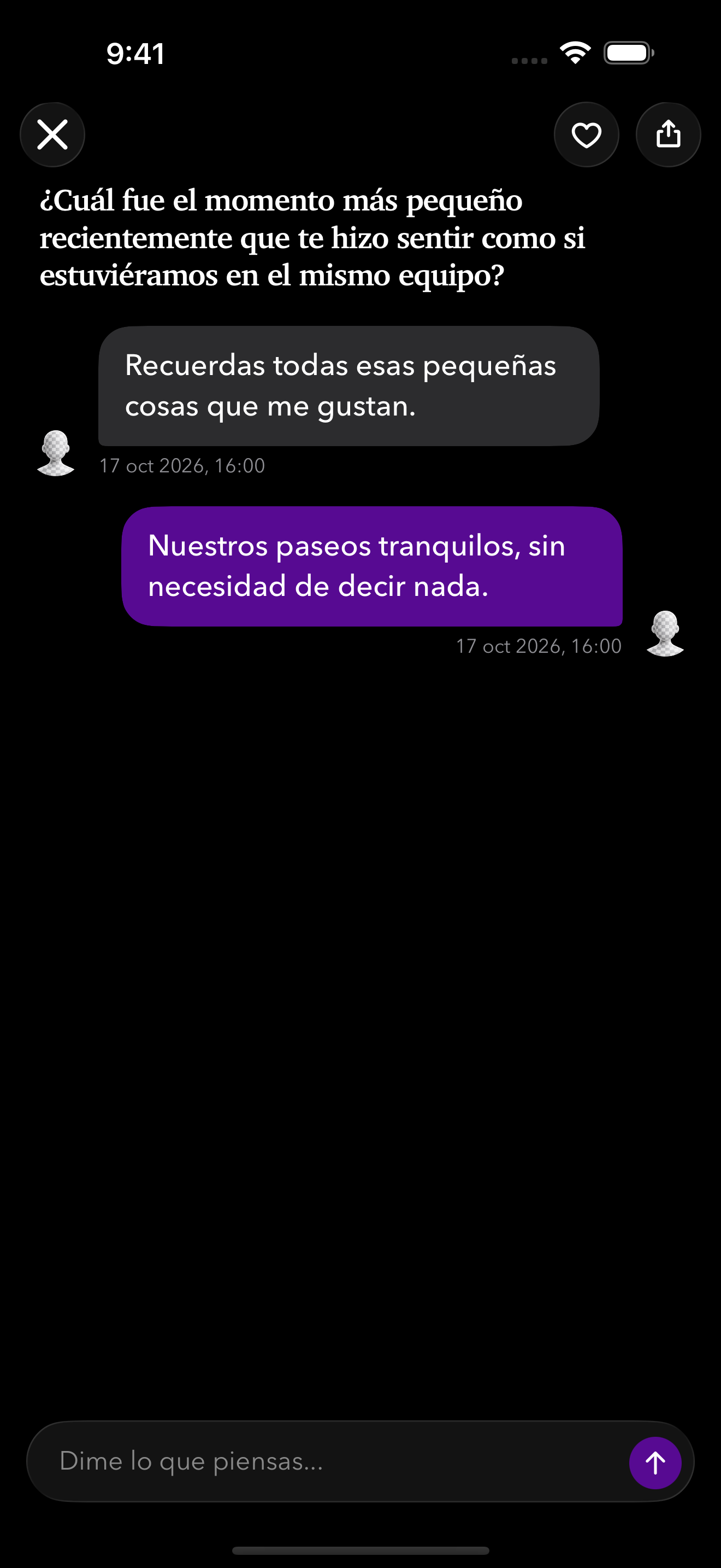 Lo pequeño también se guarda.