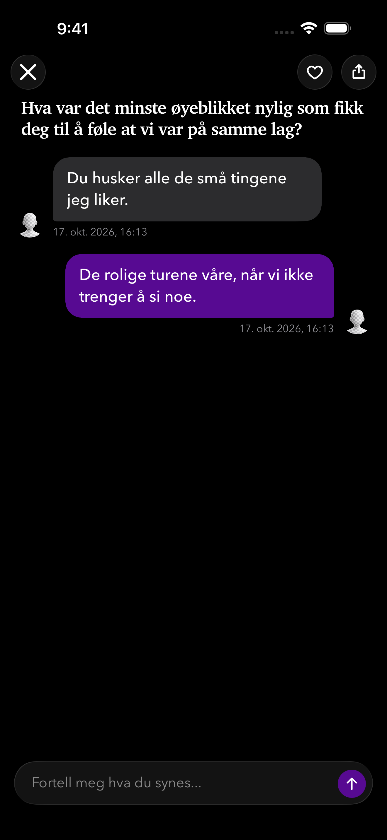 De små tingene blir med videre.